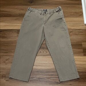 Lands' End Men's Dark Tan Chinos Size 38x29